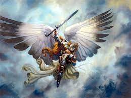 Guardian angel yelahiah is a divine warrior. The Guardian Angel Mystical Warrior Fantasy Flight Hd Wallpaper Peakpx