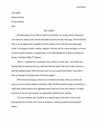 Download the free acrobat reader Mla Style Paper