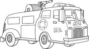Wearing orange vests, helmets, and boots, they are. 20 Free Printable Fire Truck Coloring Pages Everfreecoloring Com