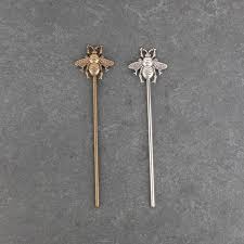 Bumble Bee Hair Stick, Summer Hair Accessory, Insect Hair Jewelry,  Victorian Hair Pin, Garden Lover, Women Birthday Gift, Nature Bun Holder