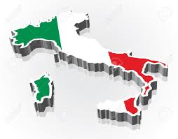 Carta delle regioni d'italia colorate con i colori della sua bandiera. 3d Italian Flag Map Royalty Free Cliparts Vectors And Stock Illustration Image 12806398