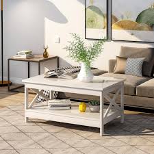 Hochglanz couchtisch 3 ebenen sofatisch kaffeetisch wohnzimmer holztisch tisch. Merax Couchtisch Beistelltisch Aus Holz Mit Kaufland De