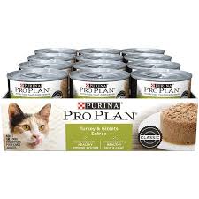 24 Pack Purina Pro Plan Pate Wet Cat Food Turkey Giblets Entree 3 Oz Pull Top Cans Walmart Com In 2020 Wet Cat Food Canned Cat Food Purina Pro Plan