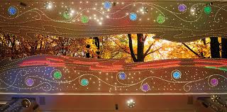 Diy fiber optic star ceiling for less than $200 | home theater upgrade. Star Alliance Ceiling Screen Immersive Digital Art Installation By Createled By Lucy Createled Videowall Linkedin