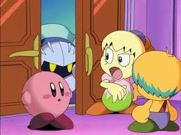 Fololo and falala are two monsters that was split apart from fofa and sold to king dedede, who later dumped them and they serve sir ebrum and lady like. Kirby Right Back At Ya Caps On Twitter