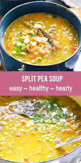 Green Split Pea Soup Split Pea Soup Recipe Green Peas Recipes Easy Split Pea Soup