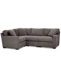 Prepare your summer with a sectional set that will bring a whole new look to your outdoor space. Furniture Radley Fabric 4 Pc Sectional Sofa With Corner Piece Created For Macy S Reviews Furniture Macy S