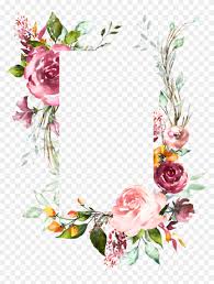 See more ideas about flower wallpaper, flowers, wallpaper s. H804 Flower Frame Flower Art Watercolor Flowers Hd Png Download 3589x4586 1635946 Pngfind