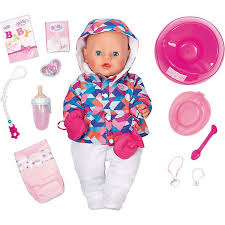 Exklusiv Baby Born Soft Touch Girl Wintertime Baby Born Mytoys In 2020 Zapf Creation Baby Born Zubehor Babykleidung Weihnachten