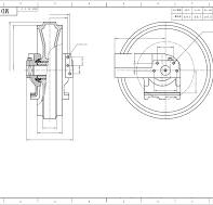 CLG 915D Excavator Idler - Durable & Reliable Performance