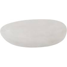 It is crafted from matte brass plated iron tubing and manufactured wood in a faux travertine style. Phillips Collection River Stone Coffee Table Roman Stone Small Unlimited Furniture