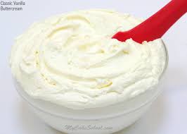 Decorator frosting the editors of publications international, ltd. Classic Vanilla Buttercream A Crusting Buttercream Recipe My Cake School