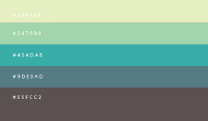 8 Awesome Color Combinations Schemes For Your 2016 Graphic Design Projects Flat Color Palette Fresh Color Palette Modern Color Palette
