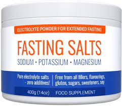 Fast Salts Sodium Potassium Magnesium For An Optimal Electrolyte Balance When Fasting No Additives Purest Salts 400g Tin Amazon De Health Personal Care
