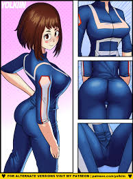 Ochaco Uraraka - My Hero Academia by Yolkiin - Hentai Foundry