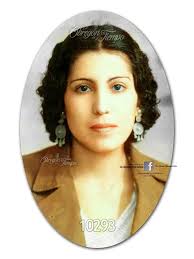 10293 Cd. Obregón en el Tiempo. Mujeres que dejaron huella. Carmen Sánchez  Corral hija de Antonio Sánchez Castellanos de concordia Sinaloa y de María  Elisa Corral Peña de Álamos. Carmen nació en