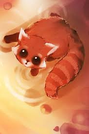 Cute Red Panda Wallpaper For You To Download And Use As Your Awesome Cute Background Cat Painting Painting Wallpaper Red Cat Here you can find the best anime panda wallpapers uploaded by our community. cute red panda wallpaper for you to