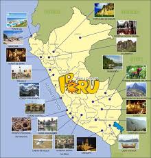 El lado norte del brasil limita con surinam, venezuela, guayana francesa y guyana. Bildergebnis Fur Mapa Del Peru Con Lugares Turisticos Mapa Turistico Turistico Peru Viagem
