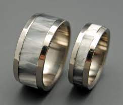 Unique Wedding Rings Pearl Wedding Ring Titanium Wedding Rings Custom Wedding Rings
