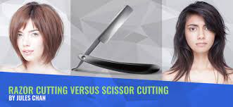 These haircuts are typically given to people who have naturally straight hair or those who want to remove more volume and texture from their locks. Razors Or Scissors Jules Chan Helps You Decide Mhd