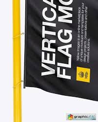 Get started with a template or create. Vertical Sail Flag Mockup Free Download Vector Stock Image Photoshop Icon