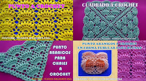 Descargá esta entrada en pdf! Milagros Ena Punto Tejido A Crochet Abanico Combinacion Con Punto Garbanzos En Forma Plana Cuadrada Triangular Y Tubular Facebook