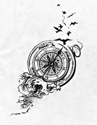 For Autumn By He D Deviantart Br Ainnkam Compass Tattoo Inspiration Tattoos Geometrik Dovmeler