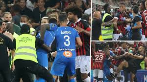 A crazy 1st nice vs marseille at allianz riviera; Qax53ym0y5es M