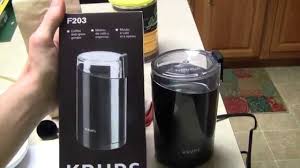 Krups f203 energy liven and coffee grinder is a coffee grinder with highly effective motors. Krups Coffee Grinder Youtube