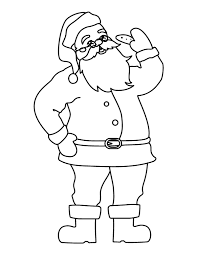 Give your little ones something to color christmas morning. Printable Santa Claus Eating A Cookie Coloring Page