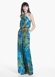Mango Tropikal Uzun Tulum Modelleri Kadinlive Com Jumpsuits For Women Long Jumpsuits Fashion