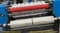 Feasible 1000MM PE Stretch Film Mini Baby Roll Slitting and Rewinding  Machine，PE Stretch Warp Baby