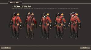 The Female Pyro Mod for Team Fortress 2 | TF2 Mods