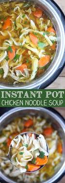 Instant Pot Pressure Cooker Chicken Noodle Soup Tender Chunks Of Chicken In A Rich H Pressure Cooker Soup Recipes Instant Pot Soup Recipes Instant Pot Recipes