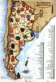El Poncho Mapa De Argentina Argentina Cultura Argentina