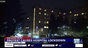 Stay informed on all of our important topics and news by signing up for our newsletter. Protest Over Covid Test Locks Down Vancouver Wa Hospital Tacoma News Tribune