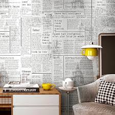 Sono i mattoni da rivestimento. Okaynahbrah Comprare Bacaz Vintage Enlish Lettere Giornale Rotoli Di Carta Da Parati Per Le Pareti Shop Cafe Bar Sfondo 3d Parete Rotolo Rivestimenti Murali Miglior Prezzo Online