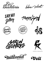 Logitipos Basados En El Lettering A Ver Que Te Parecen Info Http Graffica Info David Sanden Bier