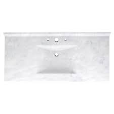 d solid surface vanity top with sink