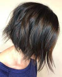 Textured Bob Balayage From A Solid Level 4 Blunt Bob To This Gorgeous Dimensional Textured Bob Short Hair Styles Short Hair With Layers Bob Hairstyles