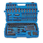 Black Steel Socket Set, 229-pc Mastercraft