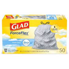 Check spelling or type a new query. Glad Tall Kitchen Drawstring Trash Bags Odorshield 13 Gallon Febreze Fresh Clean Gray 50ct Target