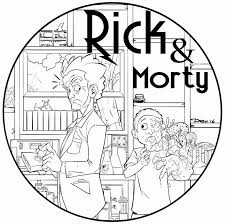 Pin on for me you draw easy aesthetic coloring pages. Top 10 Rick And Morty Coloring Pages