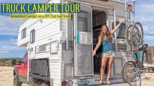 Now that your ideas are blueprinted inside your brain its time to break out the power tools and make your camping setup a reality. Build A Flatbed Truck Camper Incredibly Simple Diy Camper