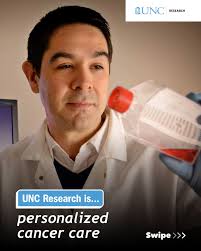 UNC Research is personalized cancer care. Andrew Satterlee and Shawn  Hingtgen from the Eshelman School of Pharmacy and David Kram from the  School of Medicine are running a clinical trial to develop