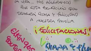 Mensaje De Baby Shower Youtube