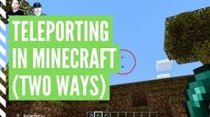 Fortunately, teleporting in minecraft is a very simple process that slightly changes between each you can teleport in minecraft java edition using a few different methods. How To Teleport In Minecraft Two Ways