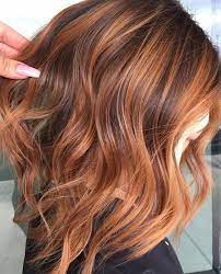 Stunning Strawberry Blonde Painted And Lowlighted This Beauty Lowlighted With Wellahair C Hair Styles Hair Color Auburn Highlights Brown Hair Balayage