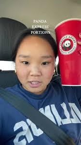Large Cup in Korea Panda Express
