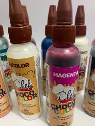 .colors gran chef é um corante ideal para produzir alimentos a base de gordura como: Corante Choco Color Iceberg Branco Comercial Martini